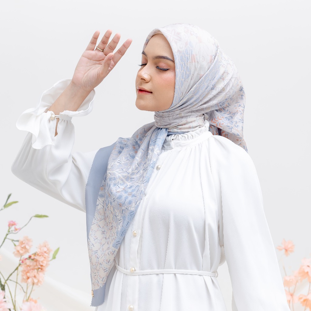 DJAMILA SCARF HIJAB SEGI EMPAT CEMPAKA