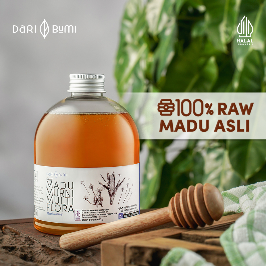 

Dari Bumi Madu Murni Multiflora 650 Gr Premium Pure Original