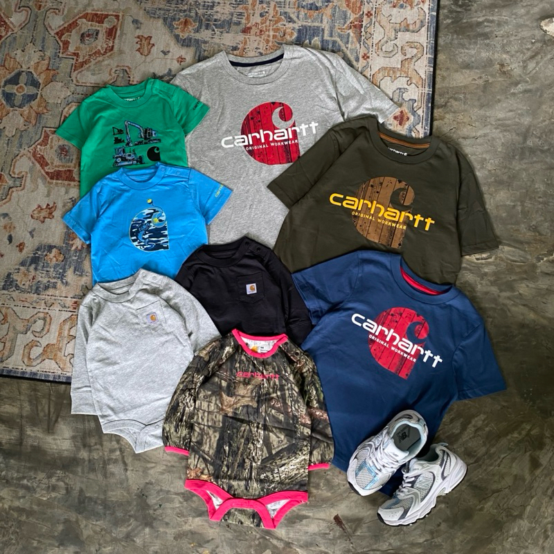 CARHARTT JUMPSUIT & JOGGER KIDS & T-SHIRT MOTIF KIDS