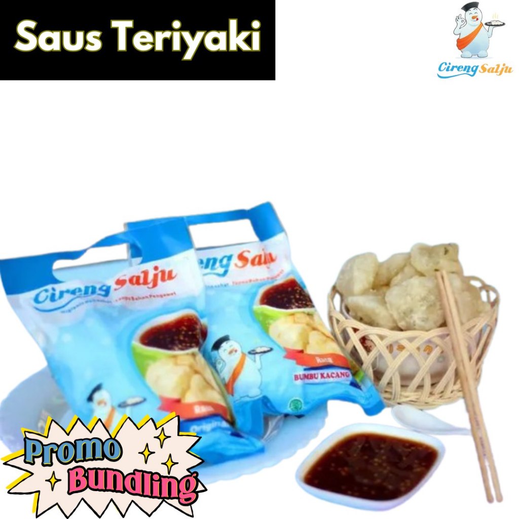 

Cireng Salju Teriyaki 2 Pcs