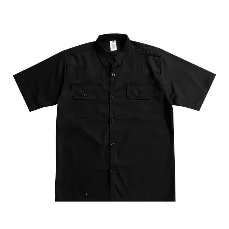 wordinks workshirt engineer black polos