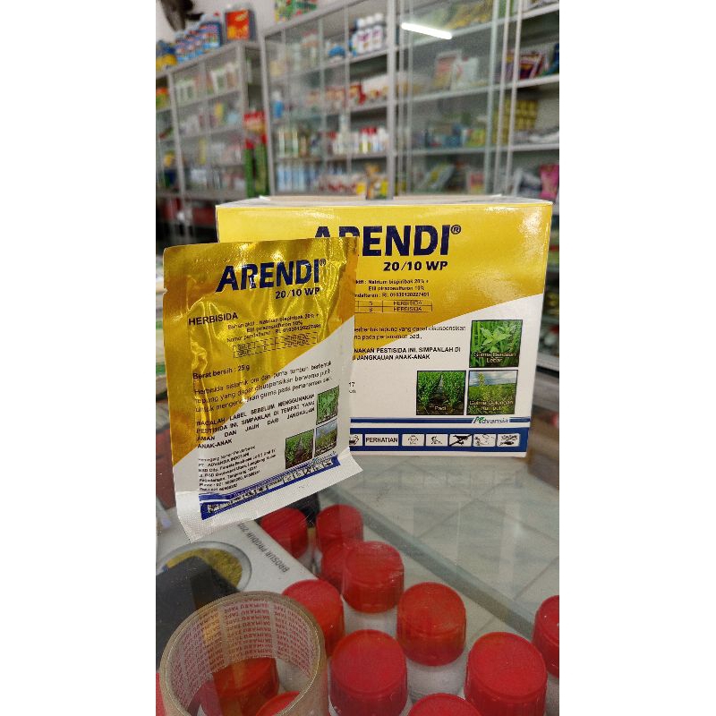 Herbisida Arendi 20/10wp- obat rumput ditanaman padi sawah