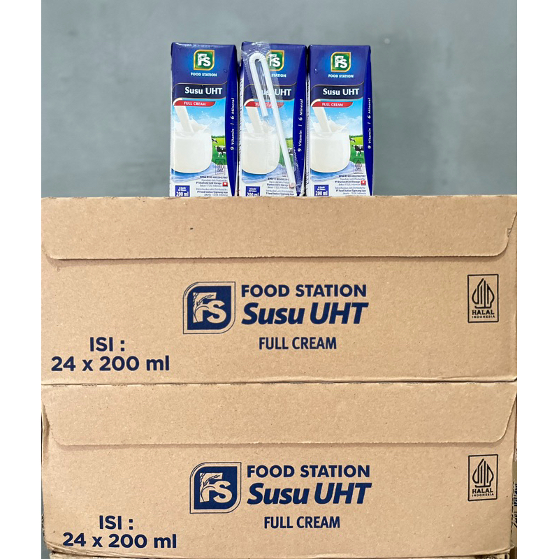 

Susu UHT FS 200ml Full Cream