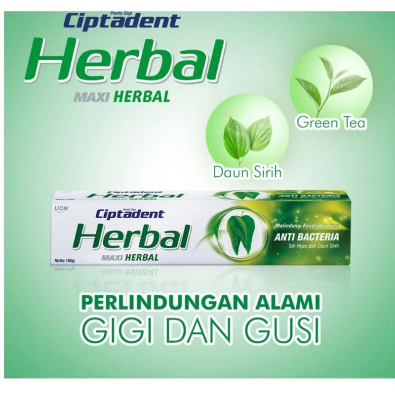 CIPTADENT HERBAL 190g