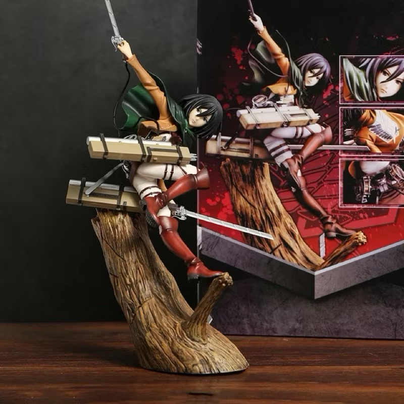 Figure Attack on Titan ARTFX J Mikasa Ackerman Battle Ver. Shingeki no Kyojin