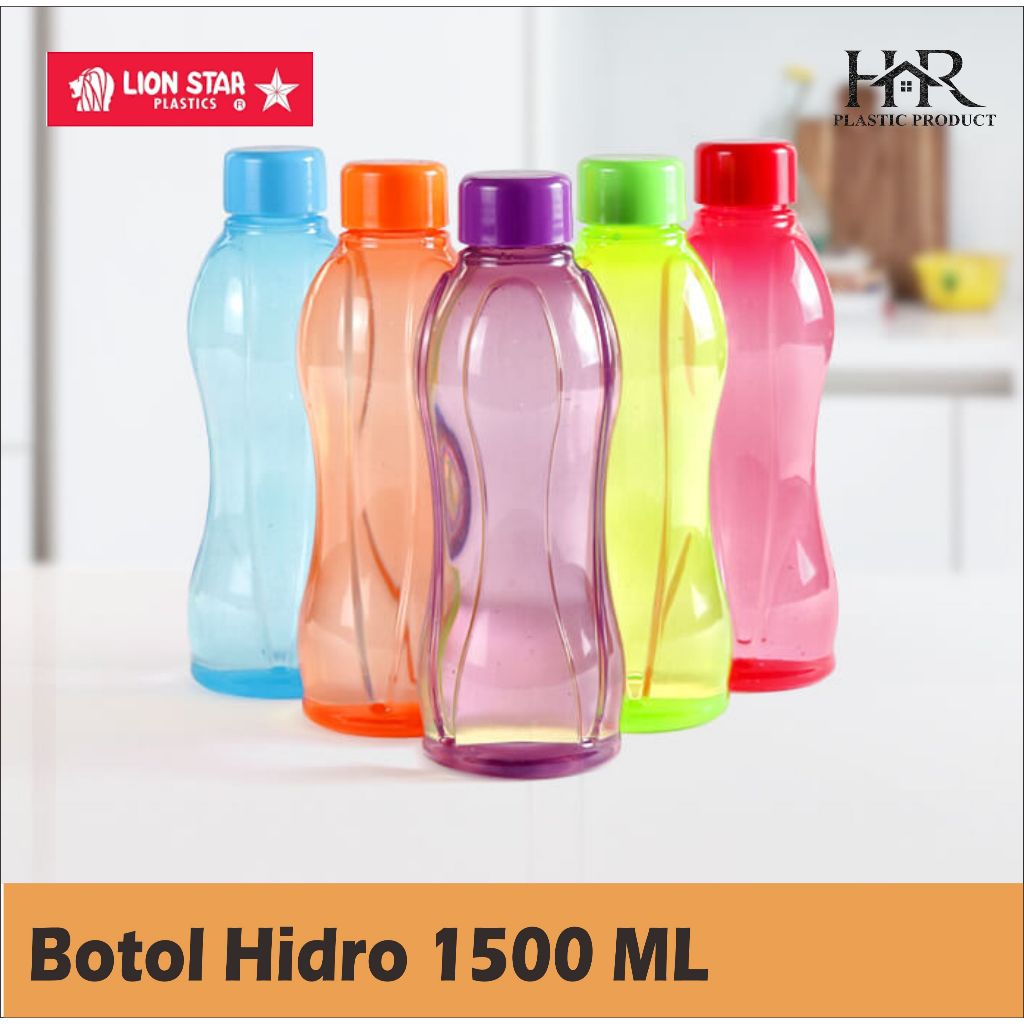 Lion Star Hydro 1500 / Botol Minum Plastik Botol Sport 1500 ml