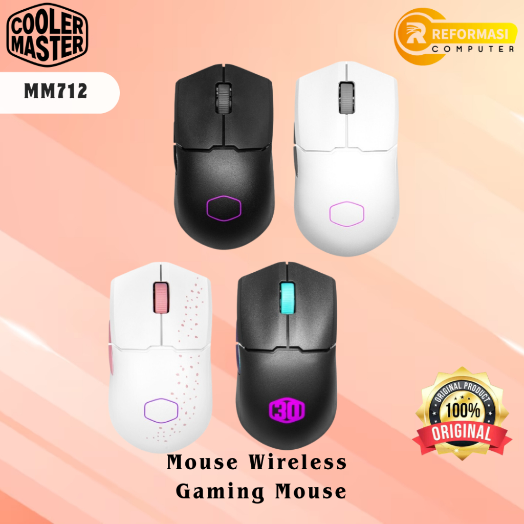 Cooler Master MM712 / MM-712 Wireless Gaming Mouse