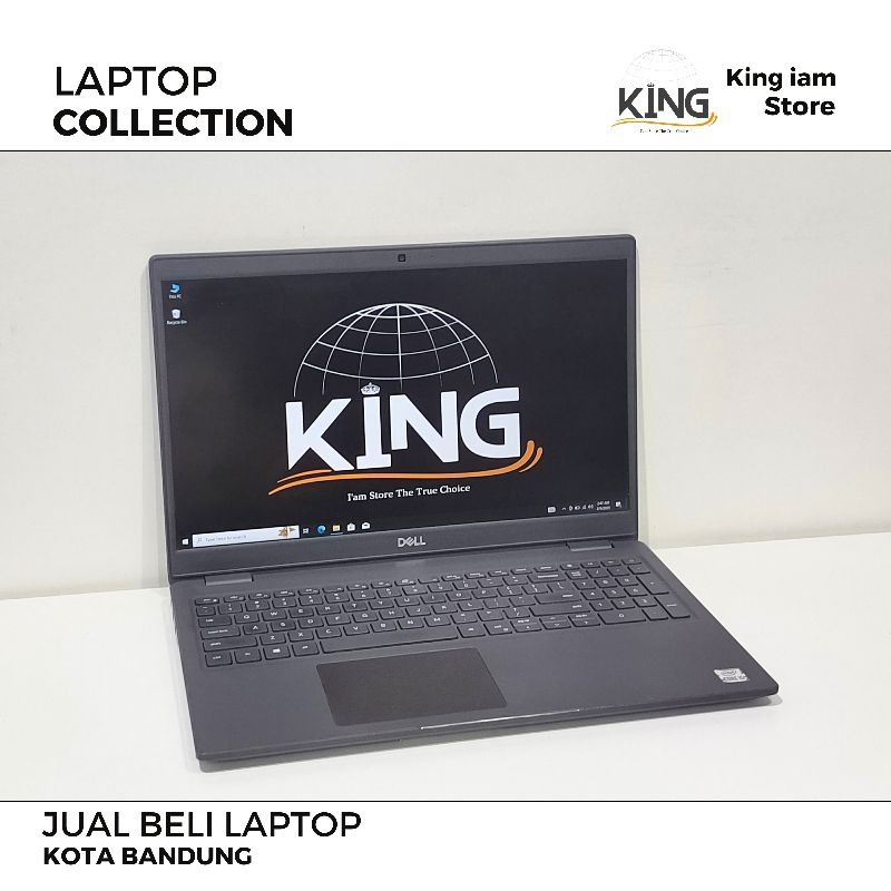 DELL LATITUDE 3510 INTEL I5 GEN 10 RAM 16GB SSD 512GB LAYAR FHD IPS