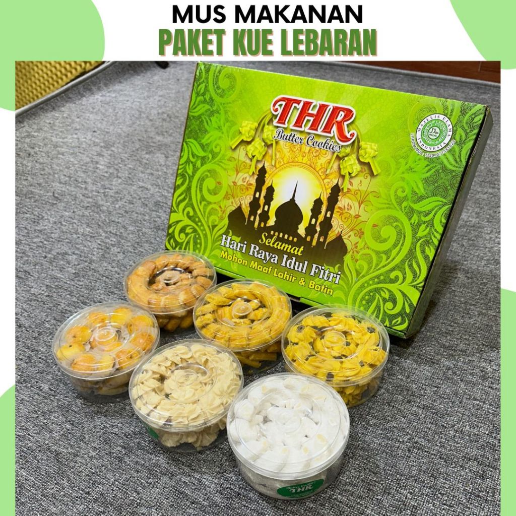 

Paket Kue Kering Lebaran Isi 6 Toples Hampers Kue Kering