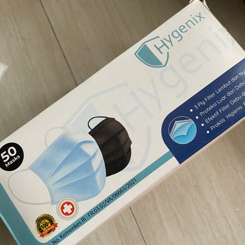 Masker Hygenix isi 50 Premium