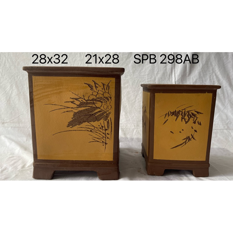 pot keramik bonsai import premium