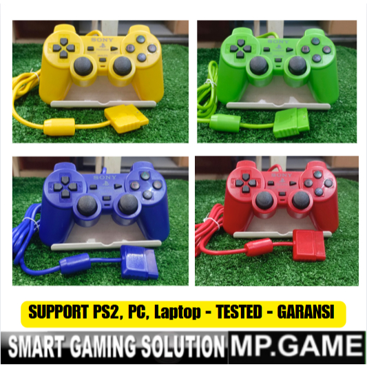 Stick Stik PS2 TW  Warna Tombol Warna Warni Bestseller Stik PS2/ PC