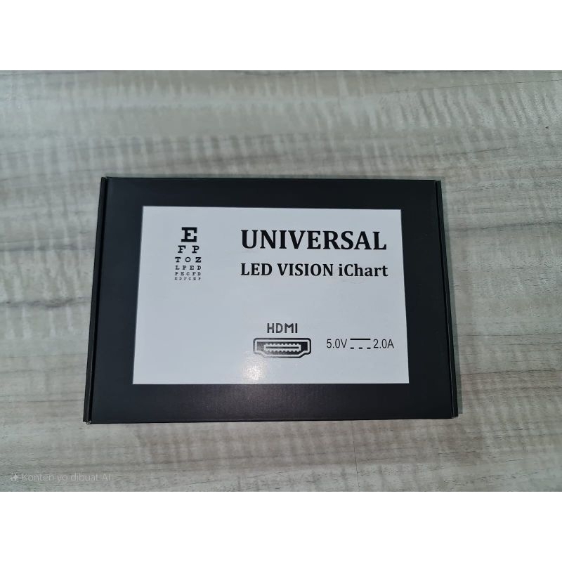 Snellen Chart Digital Module, Visual Acuity Chart