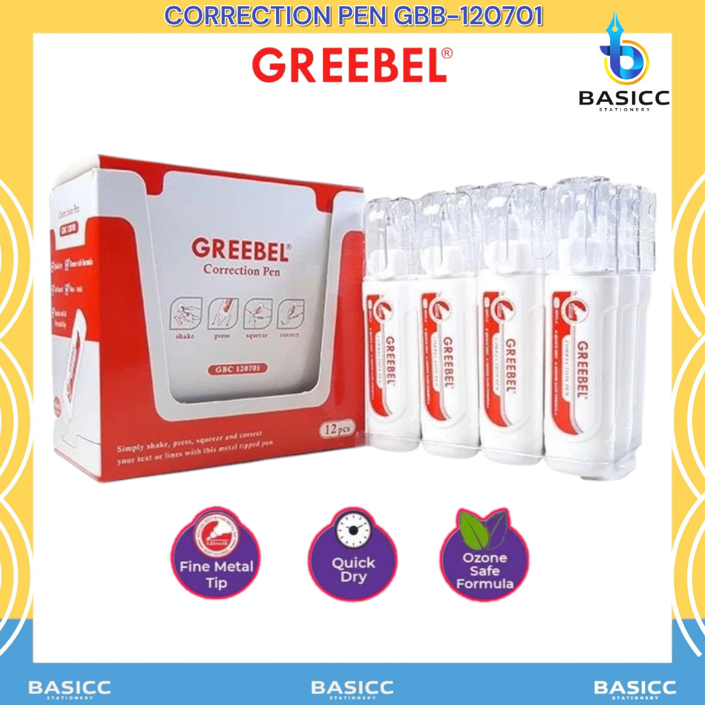 

Greebel Correction Pen GBC 120701 | Tip X Cair @1 Pcs