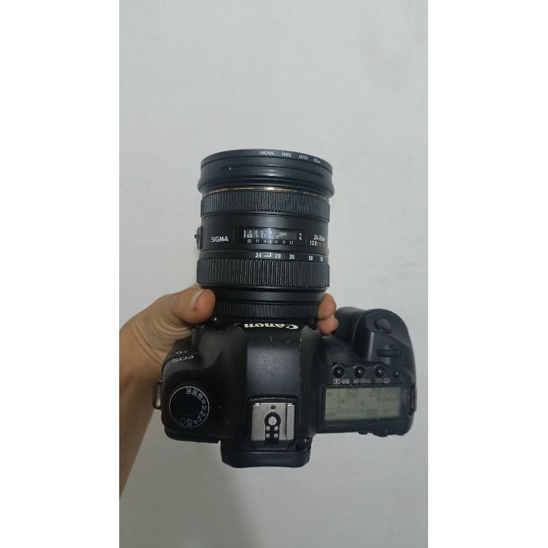 Canon 5d Mark 2 fulframe + lensa wide