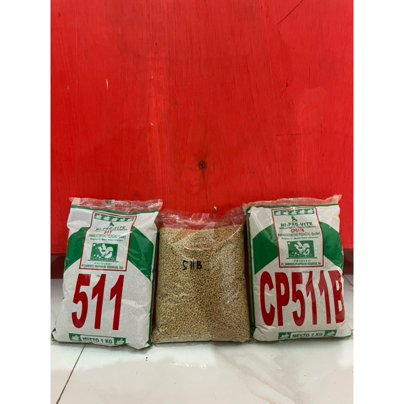 pakan ayam hi pro vite 1kg pur ayam pokphand 511/511b/cp511b