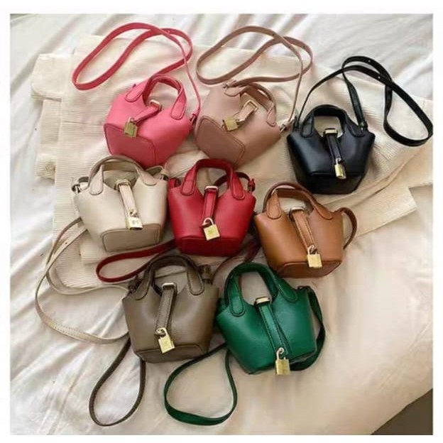 [meandboss] TAS2-Tas Anak Selempang Perempuan Bahu Gaya Korea Bucket
