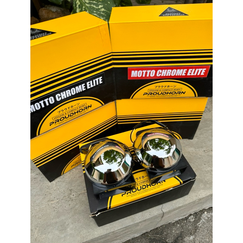 (BISA COD) KLAKSON KEONG BELL BEL BAKPAO GL100 GL 100 MERK PROUDHORN IMPORT ORIGINAL