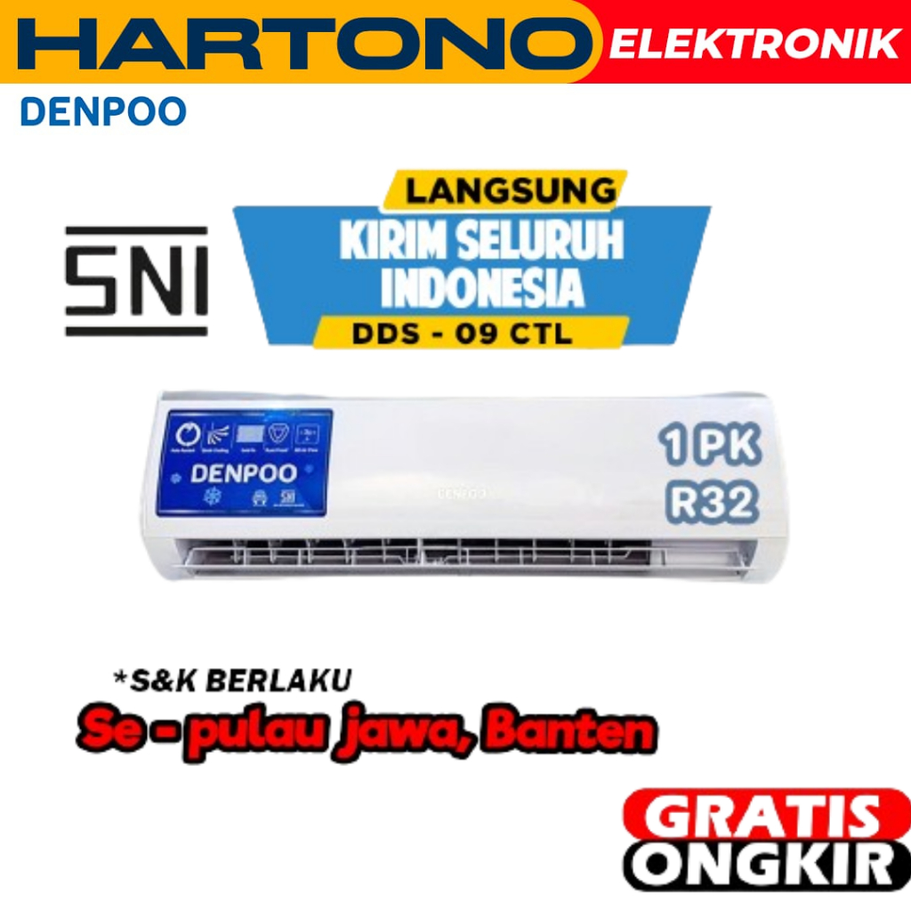 AC DENPOO 1 PK DDS 09CTL LOW WATT