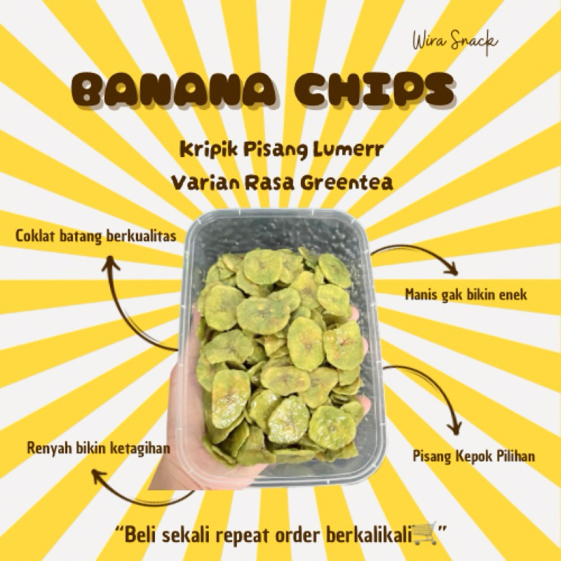 

Banana Chips Greentea