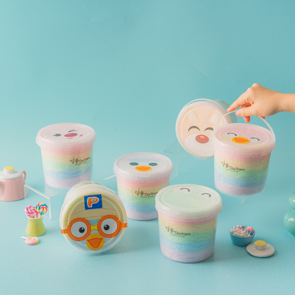 

Dalkom Bucket_Pororo / Cotton Candy / Gulali / Arum Manis