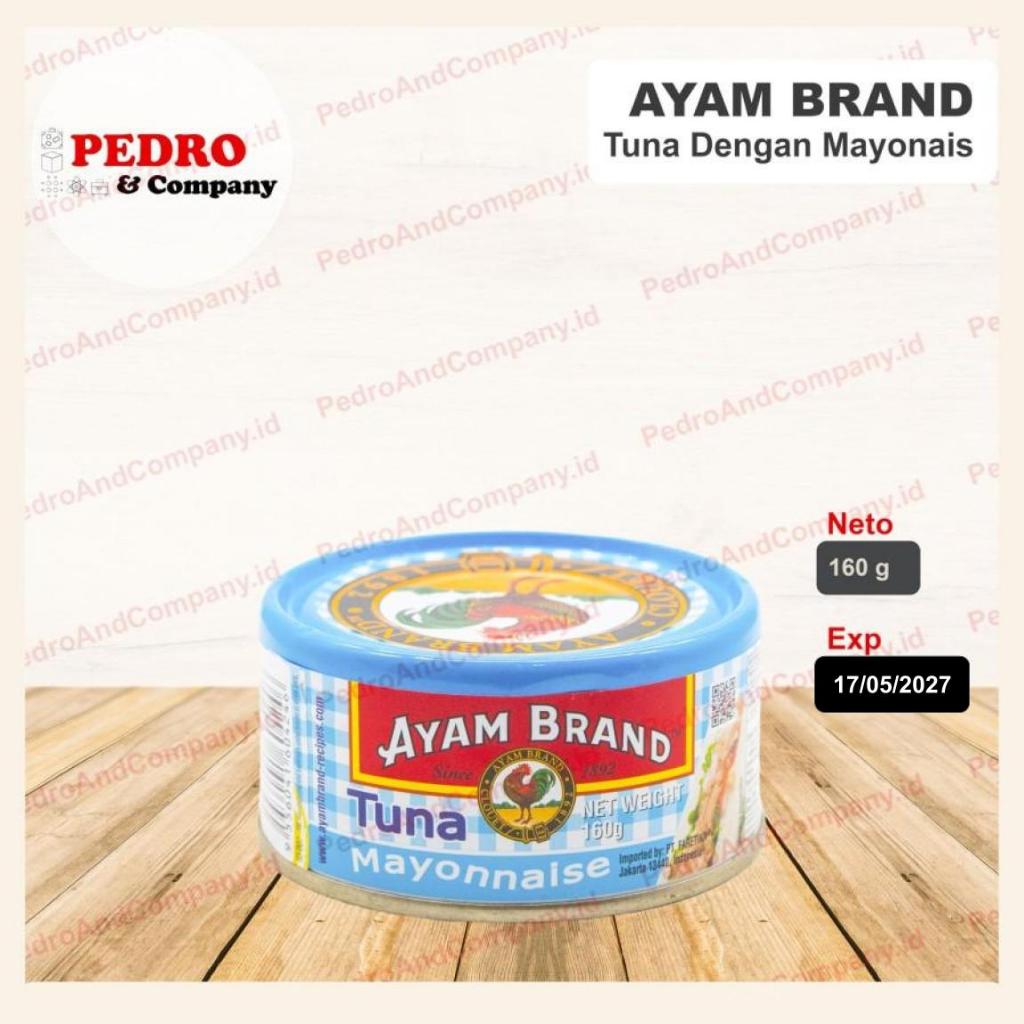 

Ayam brand tuna mayonais 160 gram - ikan tuna mayo kaleng