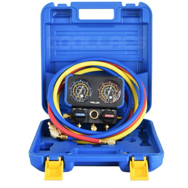 MANIFOLD SET VALUE VRM2-B-0401 | ANALYZER AC VALUE VRM2-B-0401 | MANIFOLD AC