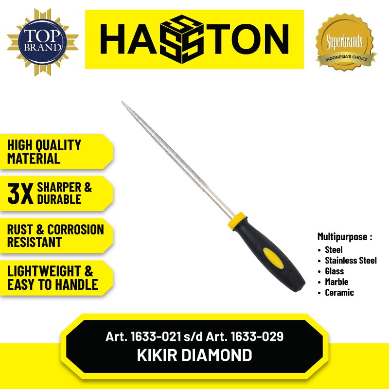 Hasston Kikir Diamond – Alat Kikir Emas, Batu Permata & Kaca (1633)