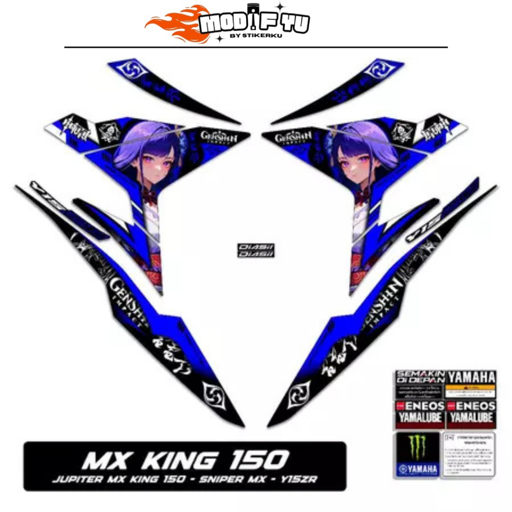 STRIPING MX KING 150 MOTIF Y15ZR ANIME 11 / YAMAHA SNIPER 150 MXi / STICKER MX KING / STIKER MX KING