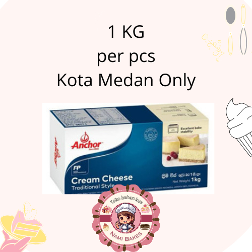 

( KHUSUS INSTANT MEDAN ) Creamcheese Anchor 1 kg