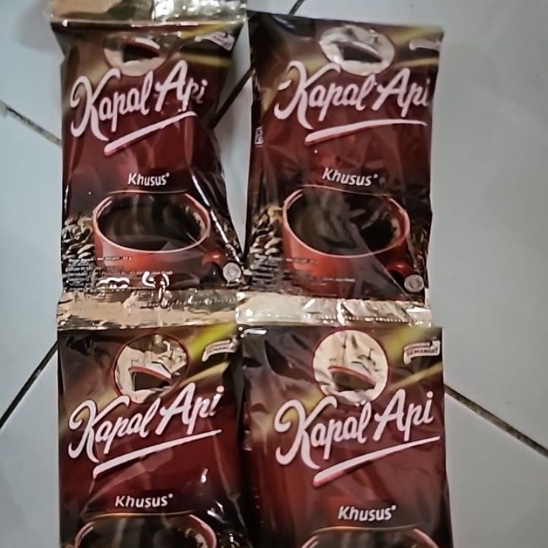 

Kapal Api Mutu Khusus 60gram dijual per renteng isi 10 saset