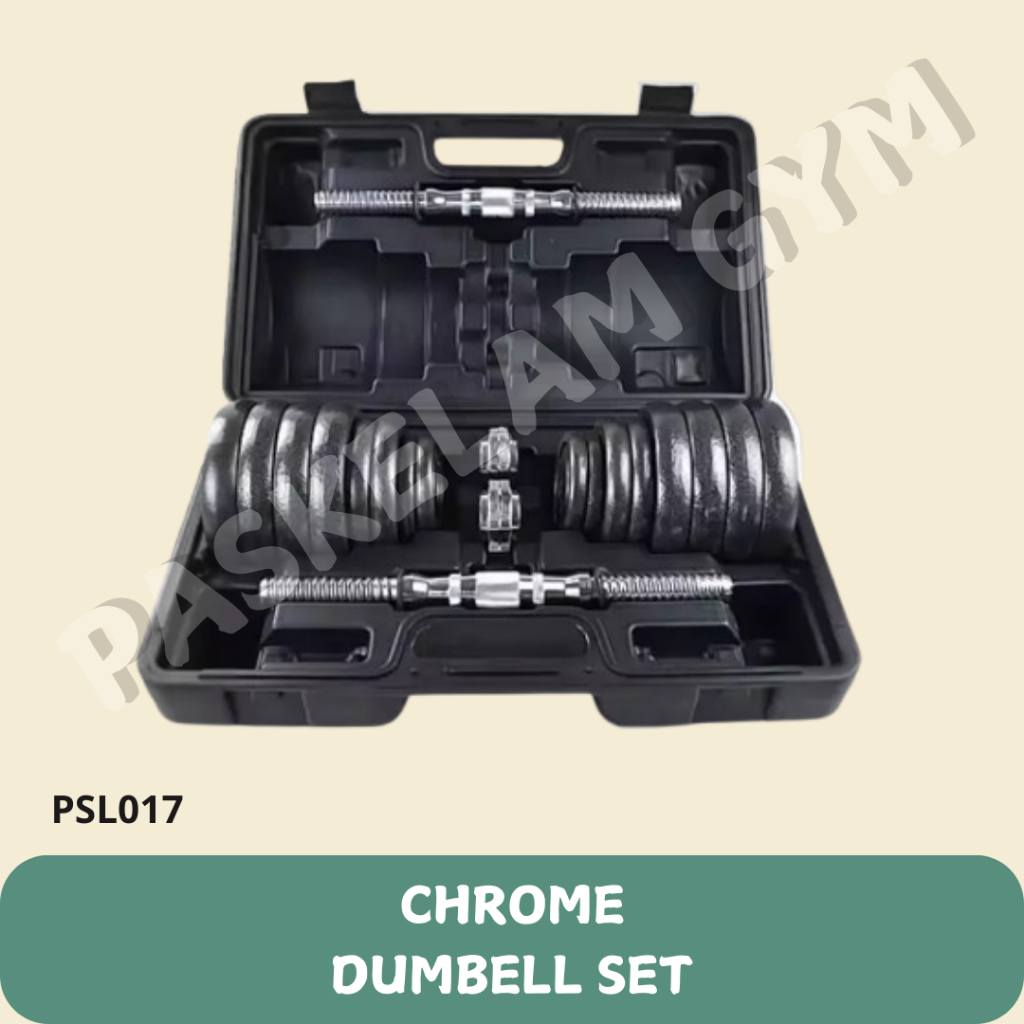 Dumbell / Barbel/ Set Dumbbell Kotak Penyimpanan - Set Beban Bebas Barbel Besi Cor