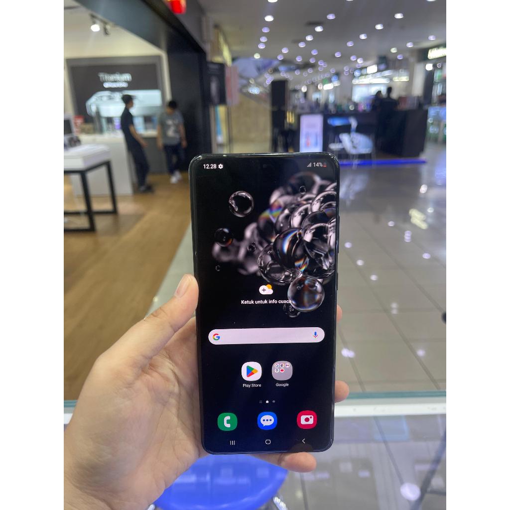 SAMSUNG GALAXY S20 ULTRA 5G 12/256GB SECOND SEKEN BEKAS RAM 12 INTERNAL 256