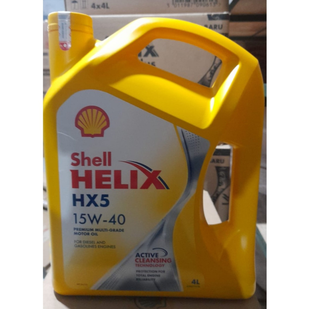 SHELL HELIX HX5 15W40 4 LITER ORIGINAL