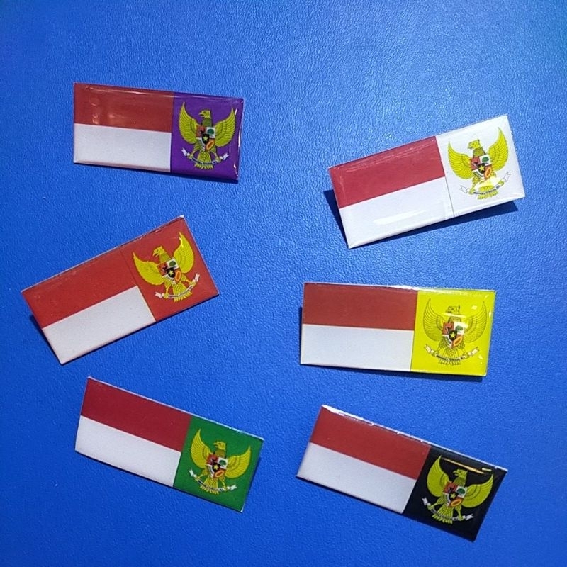 Pin LK/MPG merah putih garuda