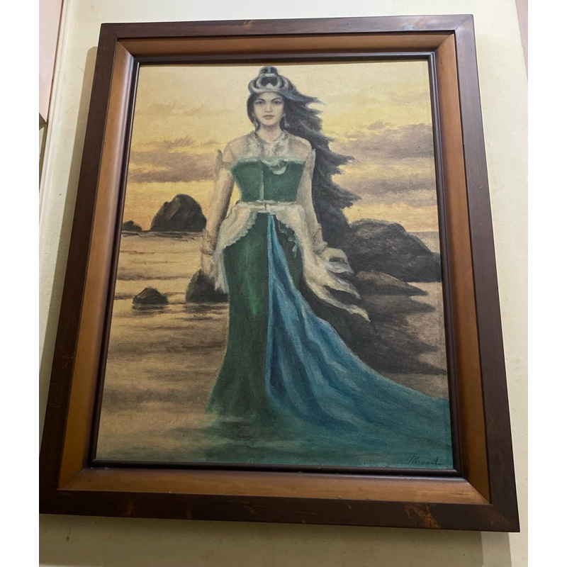 lukisan tangan canvas khusus COD