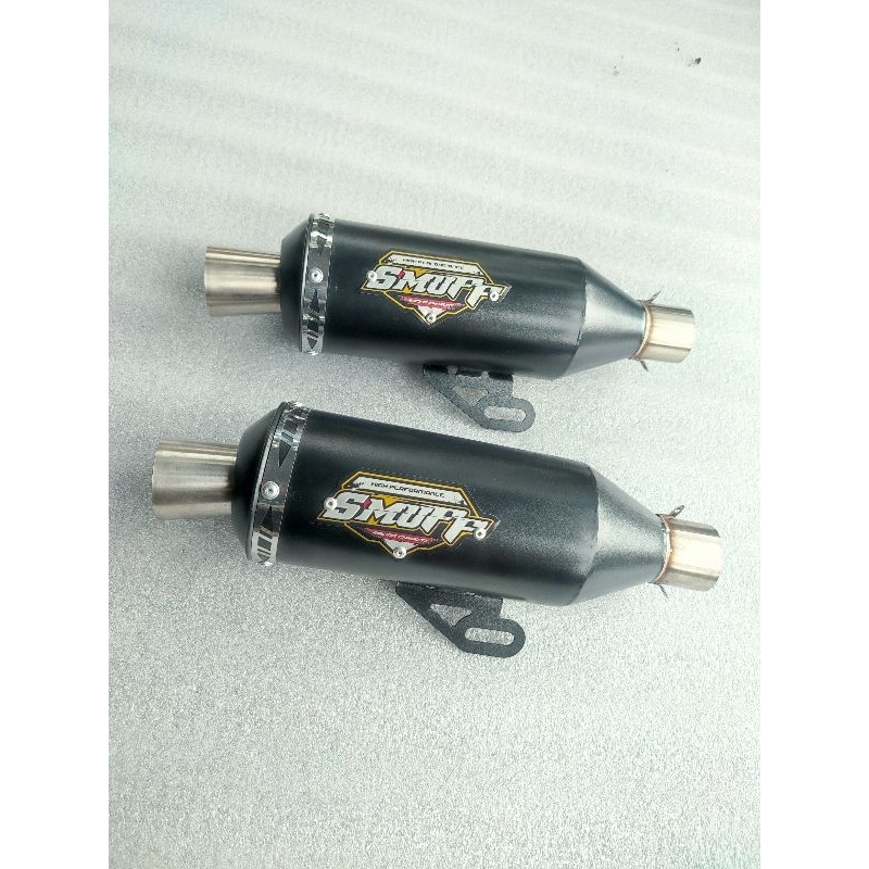 silincer only inlet 45mm braket bawah smuffracingexhaust