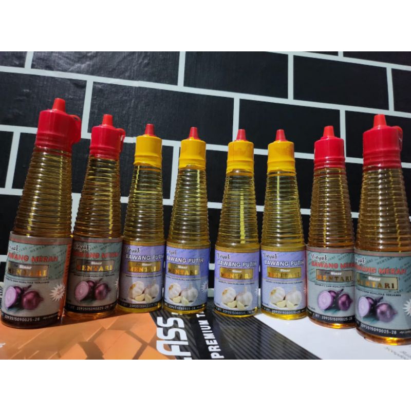 

PAKET HEMAT MINYAK BAWANG MERAH 4 botol BAWANG PUTIH 4 BOTOL isi 150ML