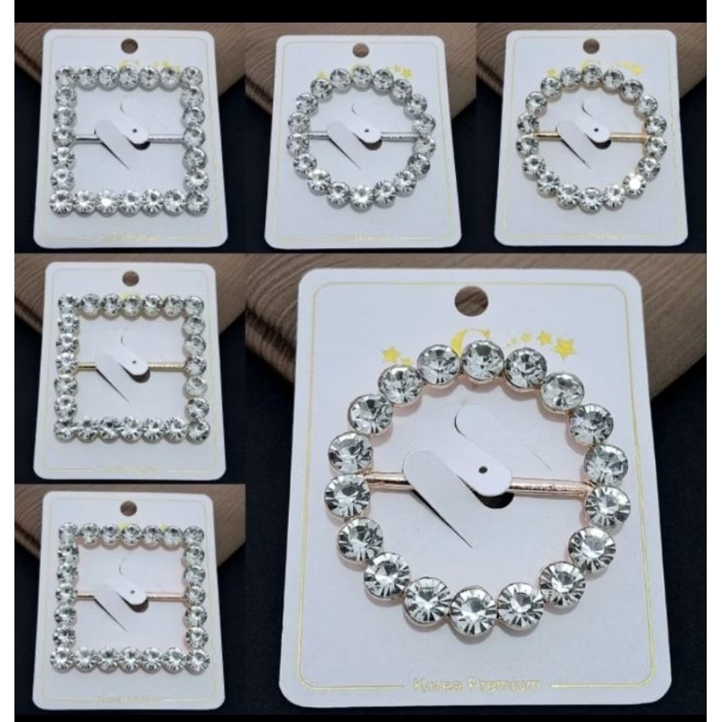 Gesper Hijab Mutiara | Gesper Hijab Premium | Gesper Baju | Gesper Kebaya