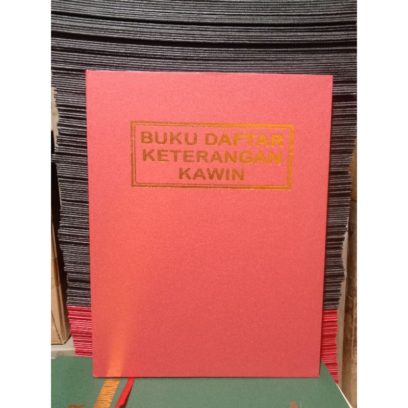 

BUKU DAFTAR KETERANGAN KAWIN