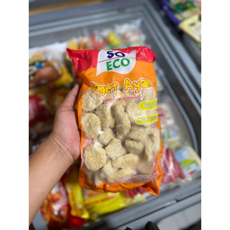 

NUGGET AYAM SO ECO 1KG FROZEN