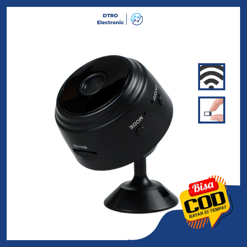 CCTV WIFI Mini kecil tersembunyi tanpa kabel rumah kamar ruangan outdoor indoor tempel usb ori origi