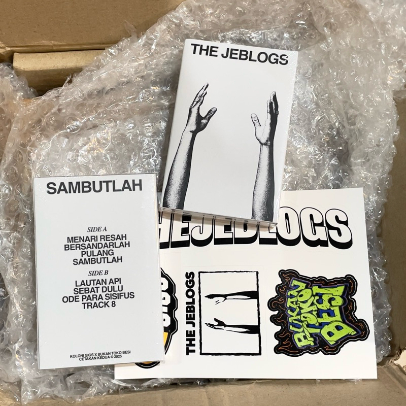 Kaset The Jeblogs Sambutlah | Kaset Original Merchandise