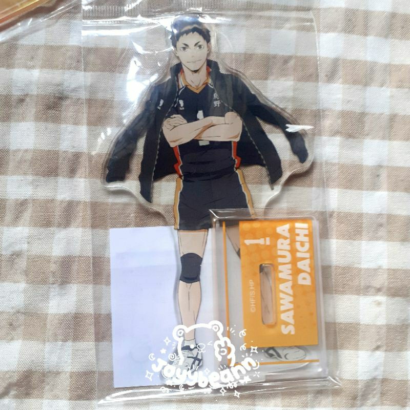 (baca deskripsi) Haikyuu Acrylic Stand JF 2021 Captain Ver Daichi Sawamura official usealed
