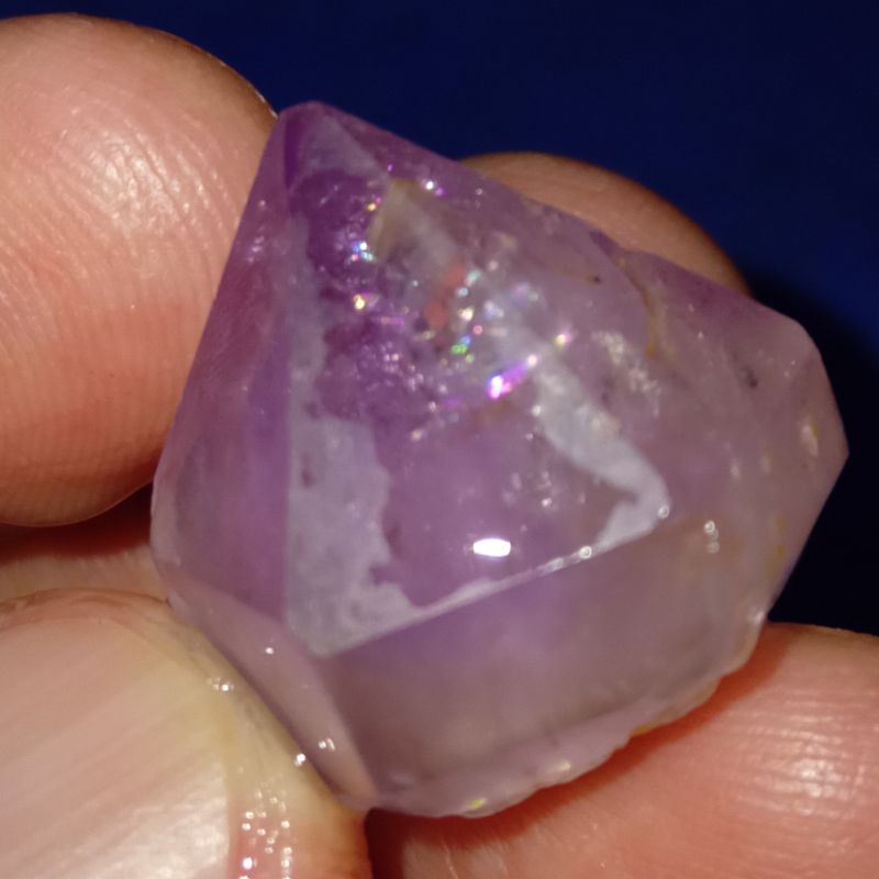 Natural Amethyst Kecubung Pelangi Asli Kalimantan