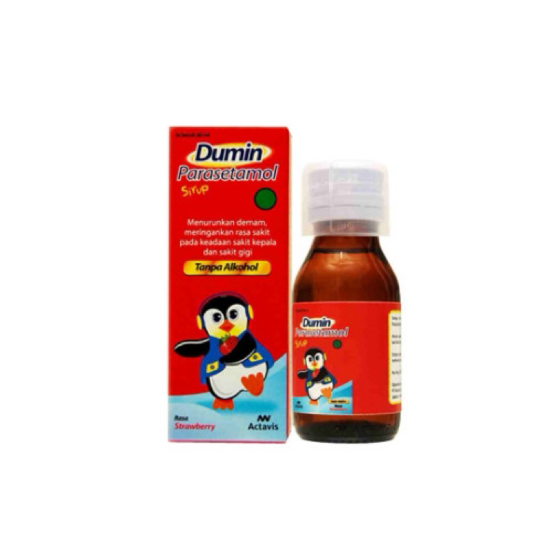 

Dumin Pasacetamol sirup rasa Strawberry
