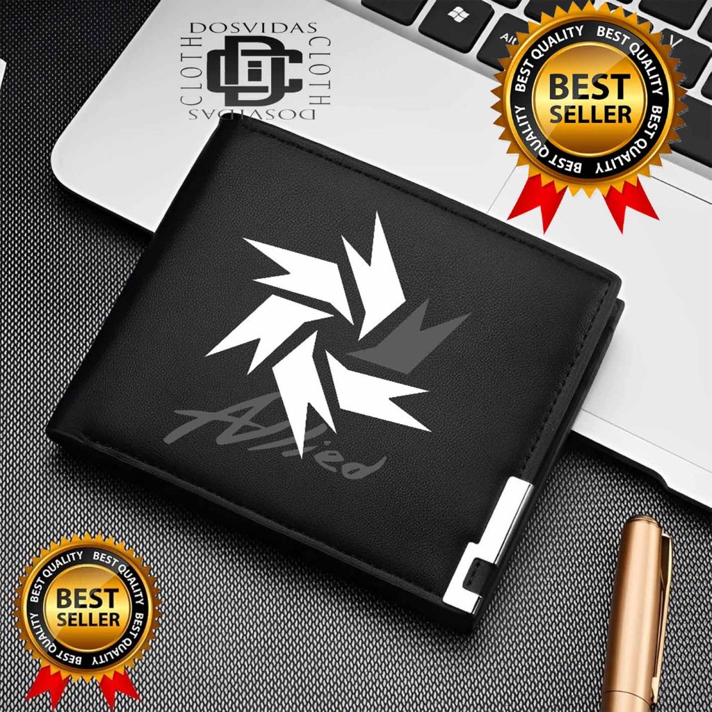 Dompet Pria Lipat Allied LOOKISM Manhwa Komik Dompet Kulit Men Fashion Letter Wallet Lookism CUSTOM 