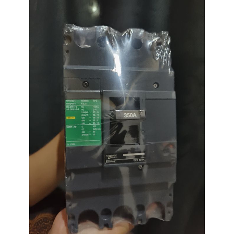 Mccb Ezc 400N 350A/300A/400A Schneider