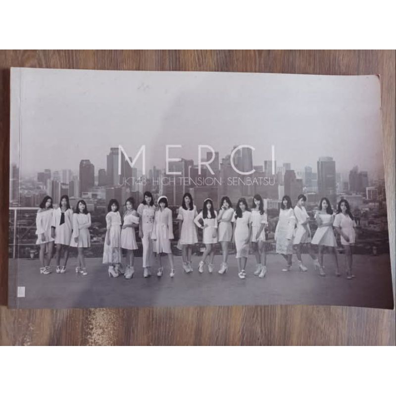 JKT48 PHOTOBOOK MERCI SENBATSU HIGH TENSION TTD SINKA