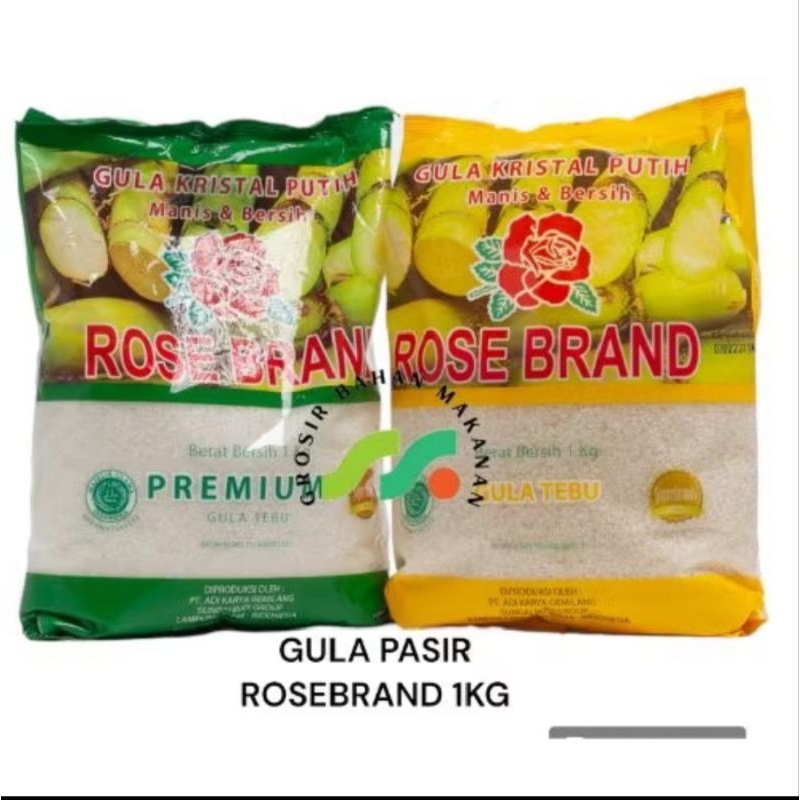 

Gula pasir Rose Brand 1 kg Hijau Atau Kuning